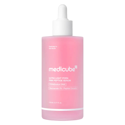 [NEW] [medicube] Ultra Light PDRN Pink Peptide Serum | Lightweight Hydrating Serum with Salmon PDRN & Hyaluronic Acid | Fast-Absorbing Glow Care for Skin Clarity | K-Beauty, Korean Skincare (30ml / 1.01 fl. oz.) (110ml / 3.72 oz) - Size: 110ml